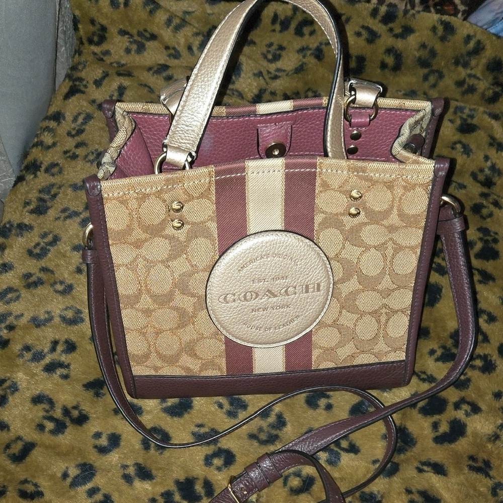 coach monogram bag purse